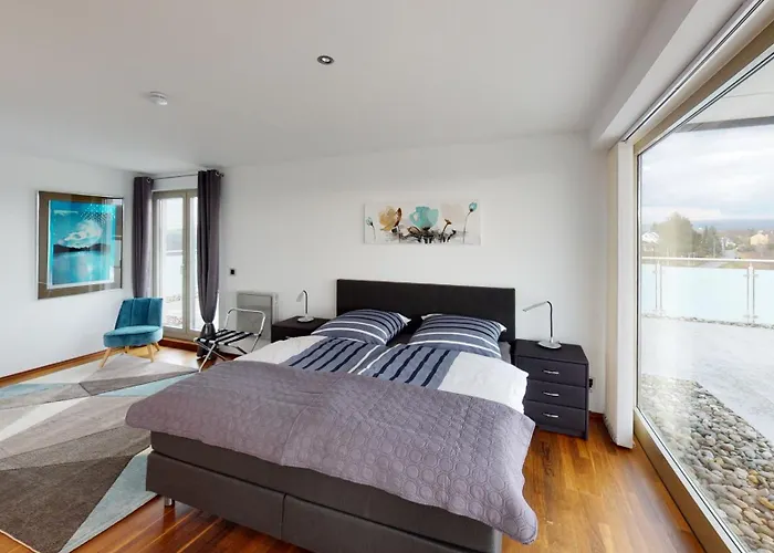 Penthouse Fuer 2 Personen Mit Dachterrasse Und Rheinblick Patersberg