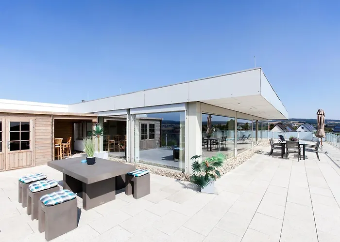 Penthouse Fuer 2 Personen Mit Dachterrasse Und Rheinblick 公寓 Patersberg