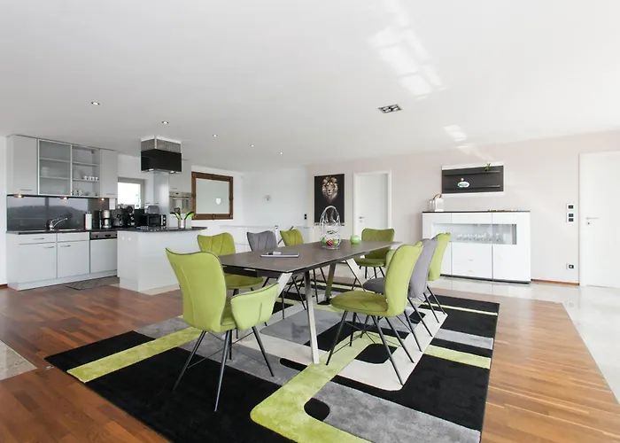 Penthouse Fuer 2 Personen Mit Dachterrasse Und Rheinblick